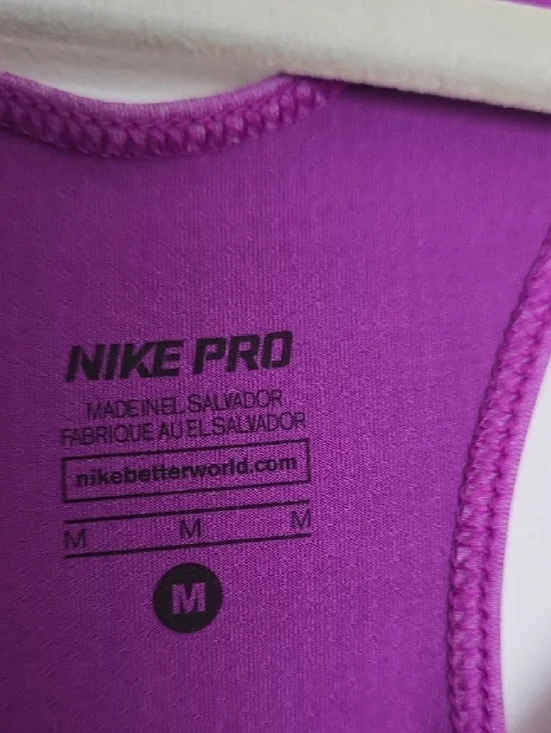 Nike Purple Racerback Performance Tank Top - Picture 2 of 5